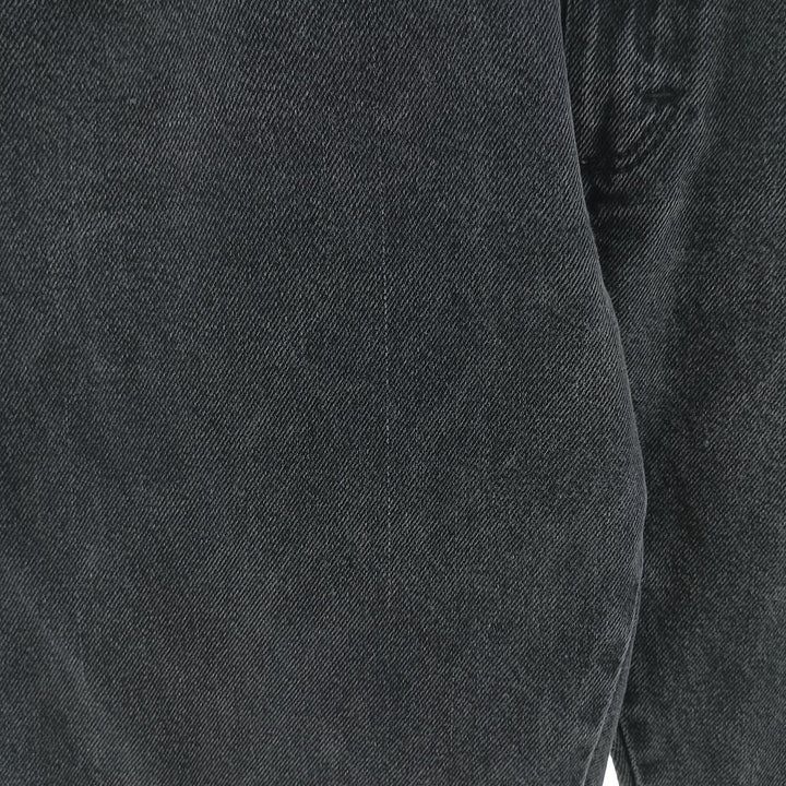 Wrangler Men's Black Denim Tapered Denim Pants, Size W36 cotton black type Vintage Second Hand