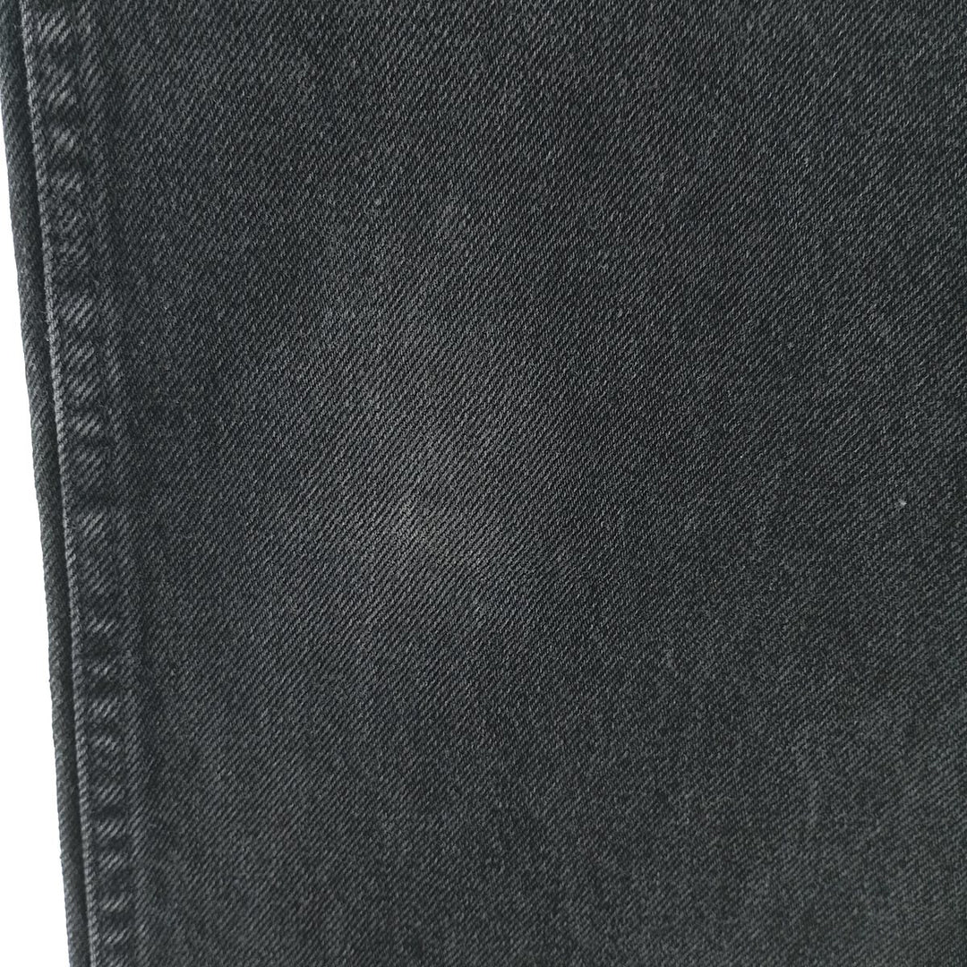 Wrangler Men's Black Denim Tapered Denim Pants, Size W36 cotton black type Vintage Second Hand