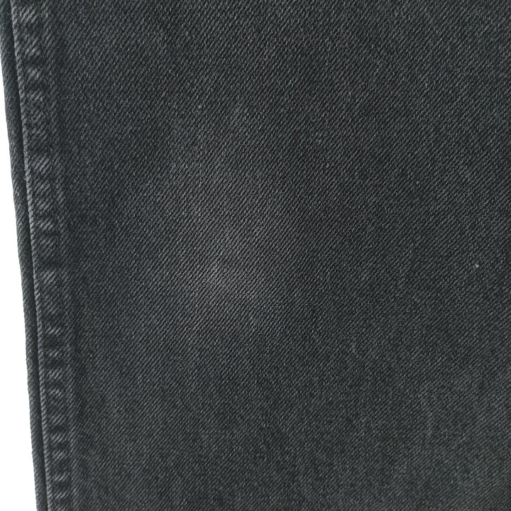 Wrangler Men's Black Denim Tapered Denim Pants, Size W36 cotton black type Vintage Second Hand