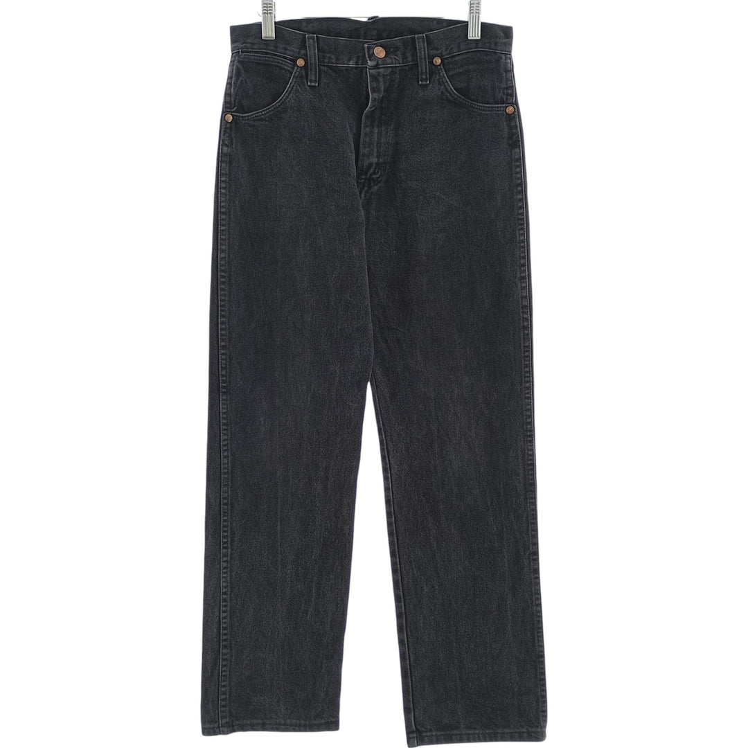 Vintage 1990s-2000'S Wrangler 13MWZ Black Denim Tapered Denim Pants, Men's Size W30 cotton black type Vintage Second Hand