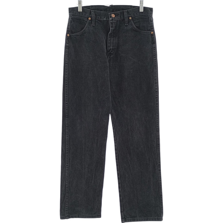 Vintage 1990s-2000'S Wrangler 13MWZ Black Denim Tapered Denim Pants, Men's Size W30 cotton black type Vintage Second Hand