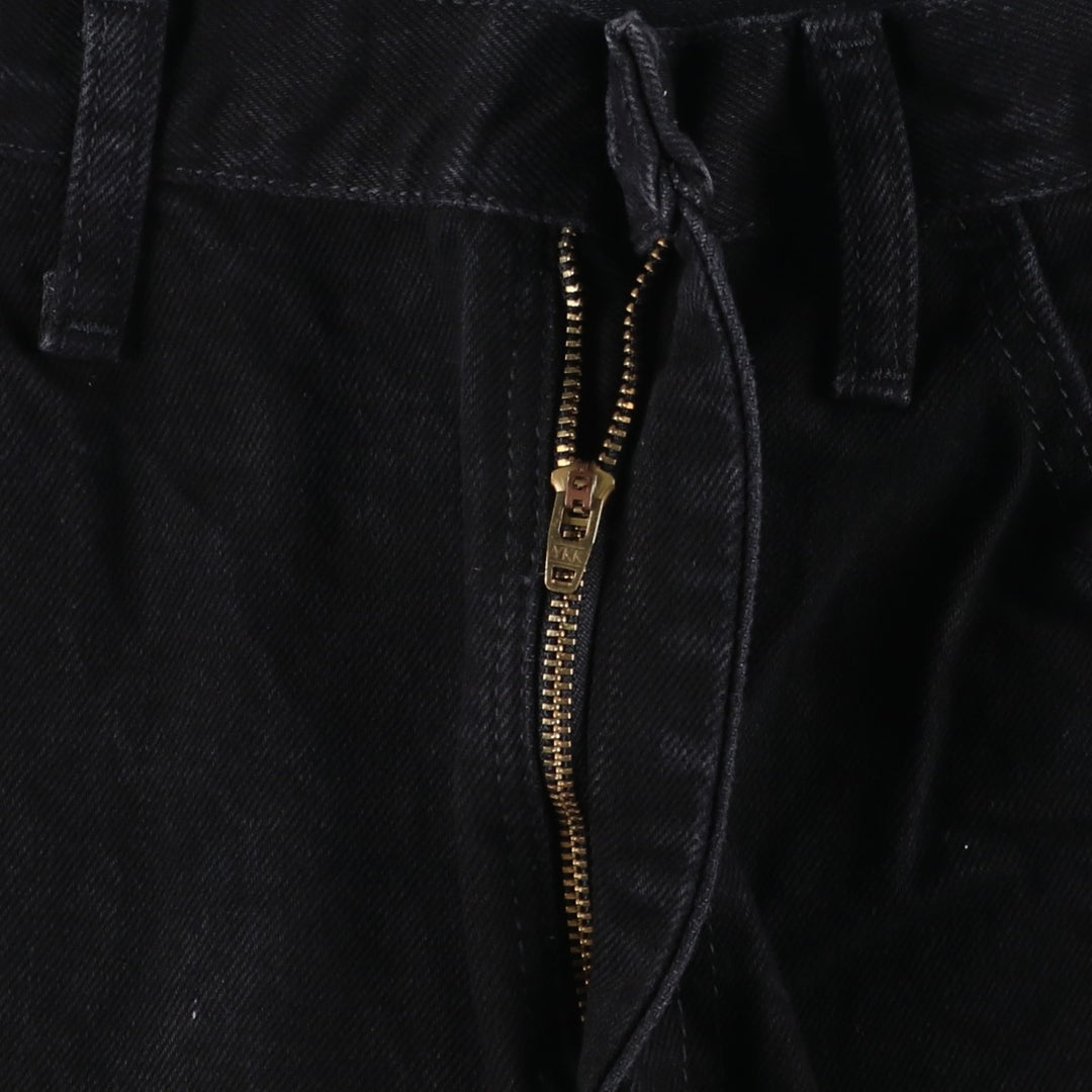 Rustler Black Denim Straight Denim Pants for Men, W36 cotton black type Vintage Second Hand