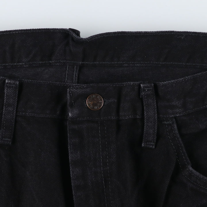 Rustler Black Denim Straight Denim Pants for Men, W36 cotton black type Vintage Second Hand