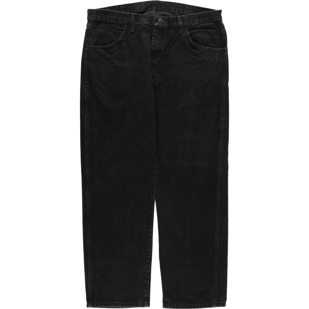 Rustler Black Denim Straight Denim Pants for Men, W36 cotton black type Vintage Second Hand