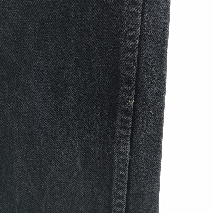 Wrangler Black Denim Straight Denim Pants for Men, W34 cotton black type Vintage Second Hand