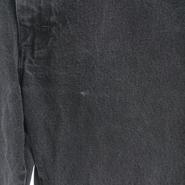Rustler Black Denim Straight Denim Pants for Men, W35 equivalent cotton black type Vintage Second Hand