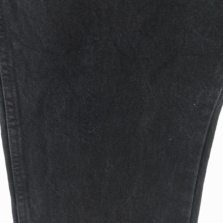 Rustler Black Denim Straight Denim Pants for Men, W34 equivalent cotton black type Vintage Second Hand