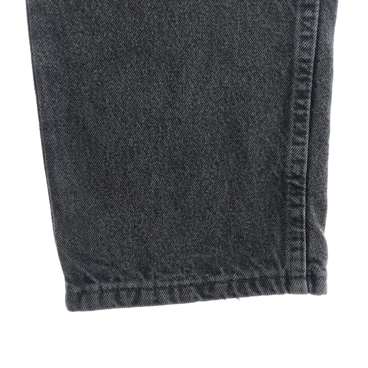 Rustler Black Denim Straight Denim Pants for Men, W36 cotton black type Vintage Second Hand