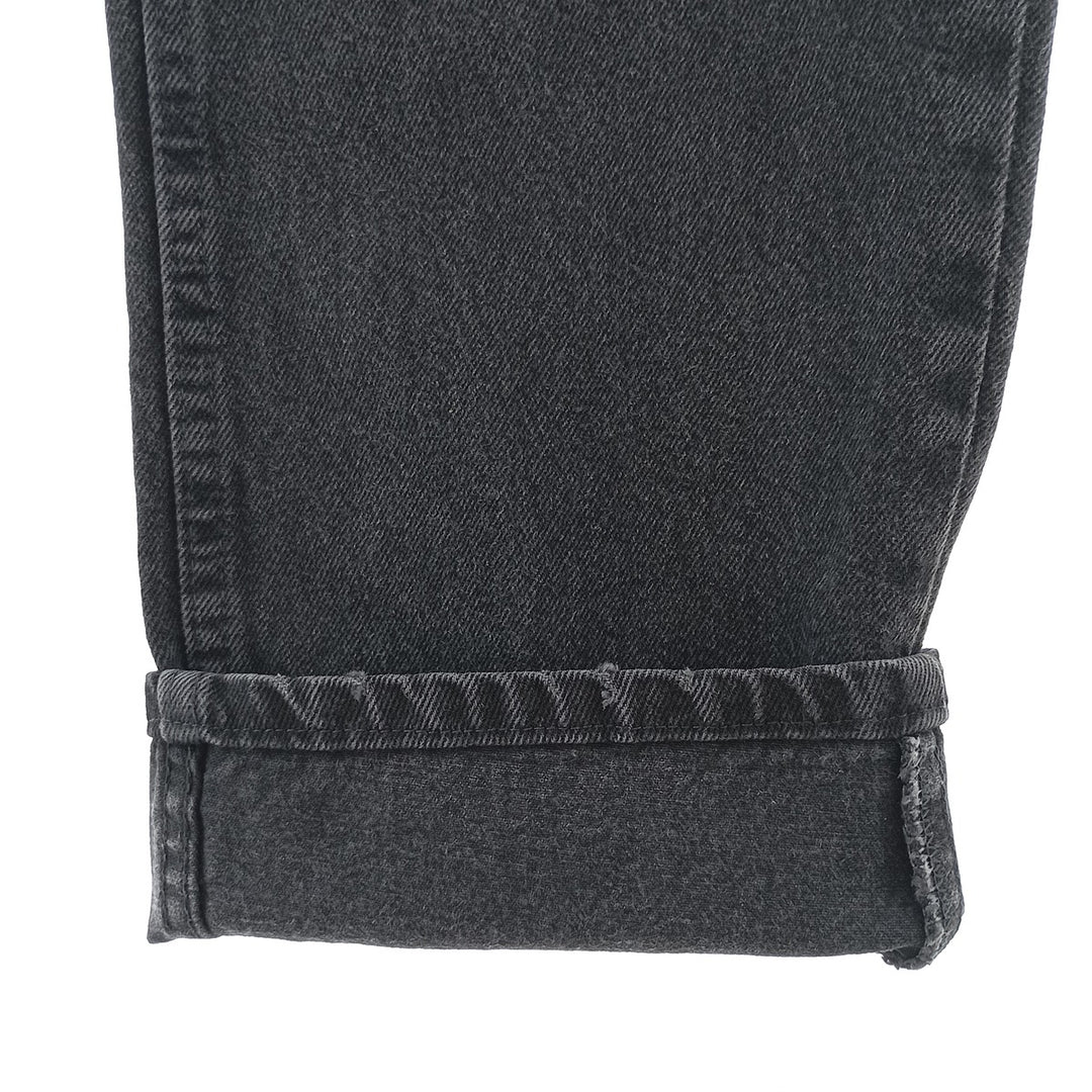 Rustler Black Denim Straight Denim Pants for Men, W36 cotton black type Vintage Second Hand