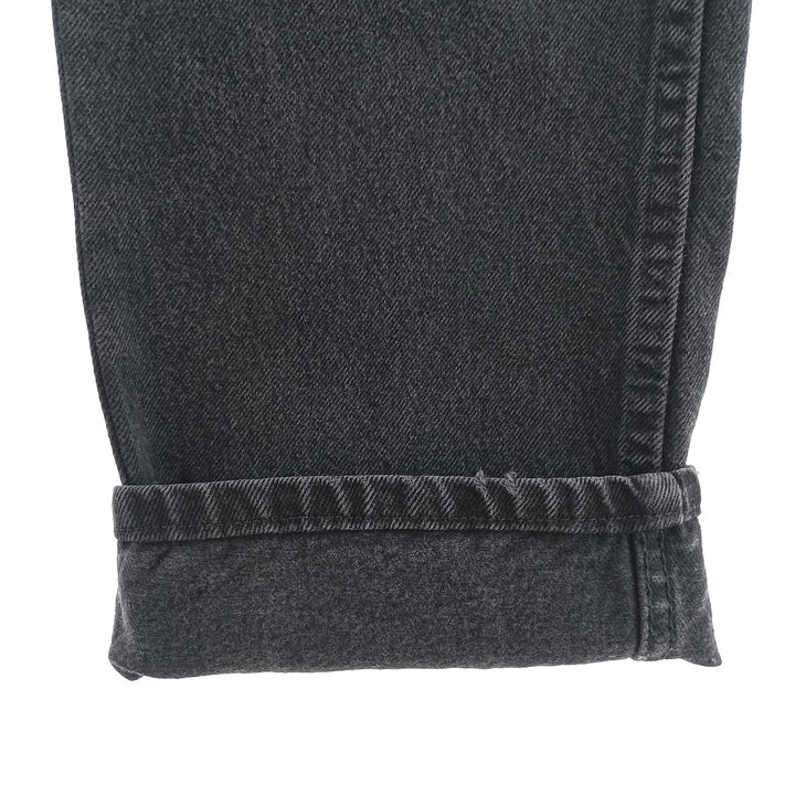 Rustler Black Denim Straight Denim Pants for Men, W36 cotton black type Vintage Second Hand