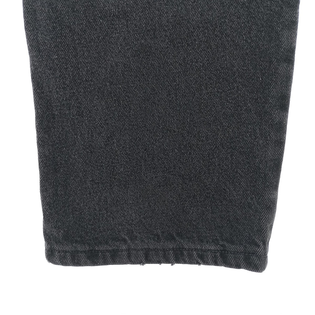 Rustler Black Denim Straight Denim Pants for Men, W36 cotton black type Vintage Second Hand