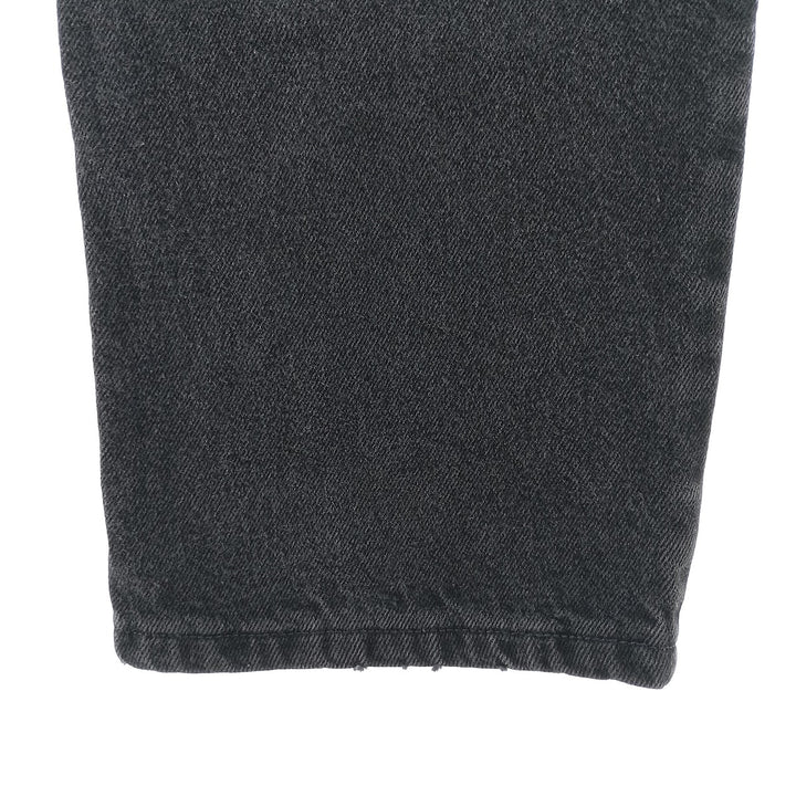 Rustler Black Denim Straight Denim Pants for Men, W36 cotton black type Vintage Second Hand