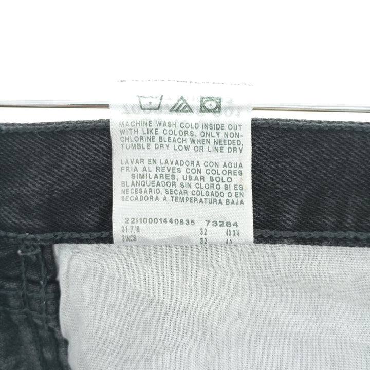 Rustler Black Denim Straight Denim Pants for Men, W30 equivalent cotton black type Vintage Second Hand