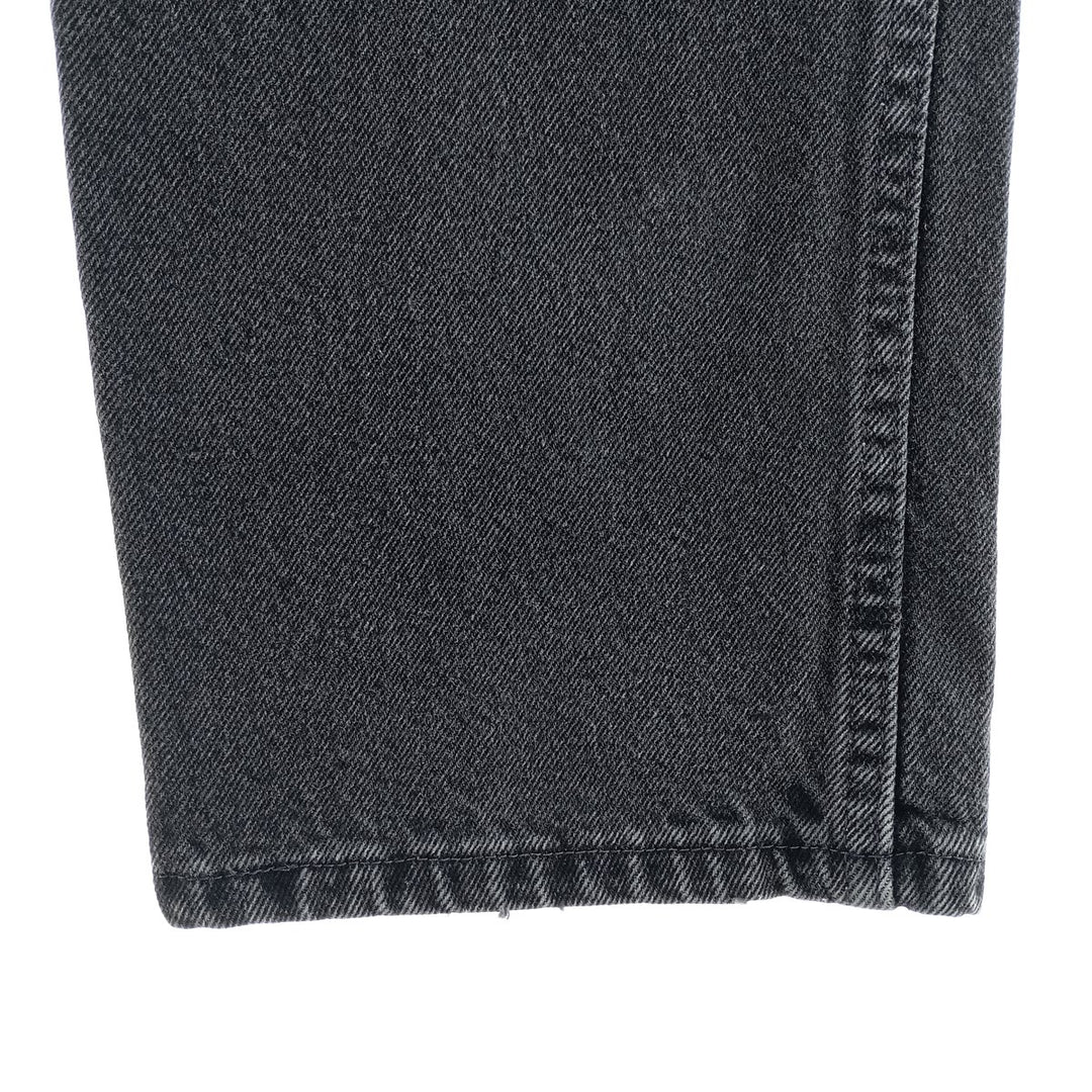 2000'S Wrangler Regular Fit Black Denim Straight Leg Denim Pants, Men's Size W32 cotton black type Vintage Second Hand