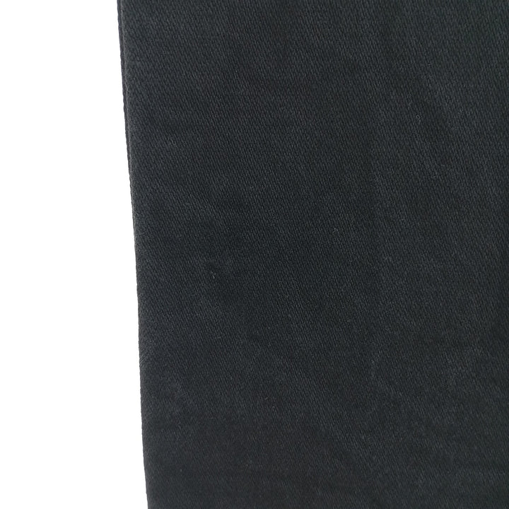 Vintage 90s-00'S Wrangler black denim tapered denim pants for men, size W35. cotton black type Vintage Second Hand