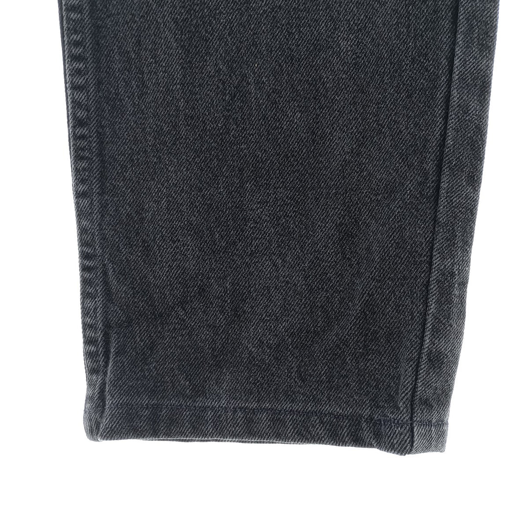 Rustler Black Denim Straight Denim Pants for Men, W30 equivalent cotton black type Vintage Second Hand