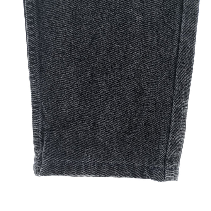 Rustler Black Denim Straight Denim Pants for Men, W30 equivalent cotton black type Vintage Second Hand