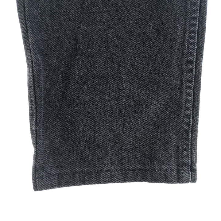Rustler Black Denim Straight Denim Pants for Men, W30 equivalent cotton black type Vintage Second Hand