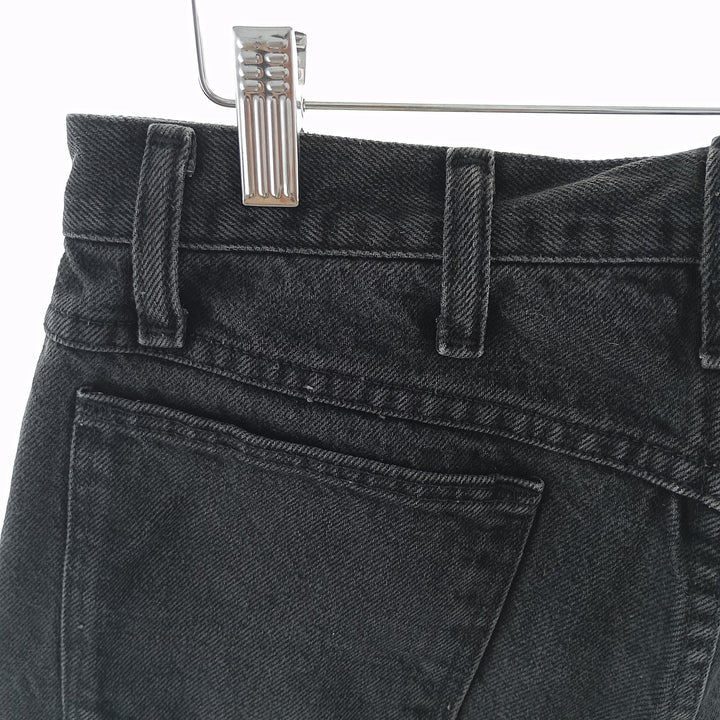 Rustler Black Denim Straight Denim Pants for Men, W30 equivalent cotton black type Vintage Second Hand