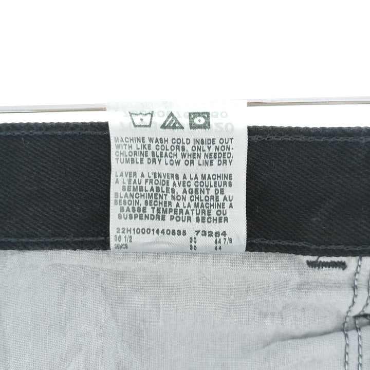 Rustler Black Denim Straight Denim Pants for Men, W37 cotton black type Vintage Second Hand