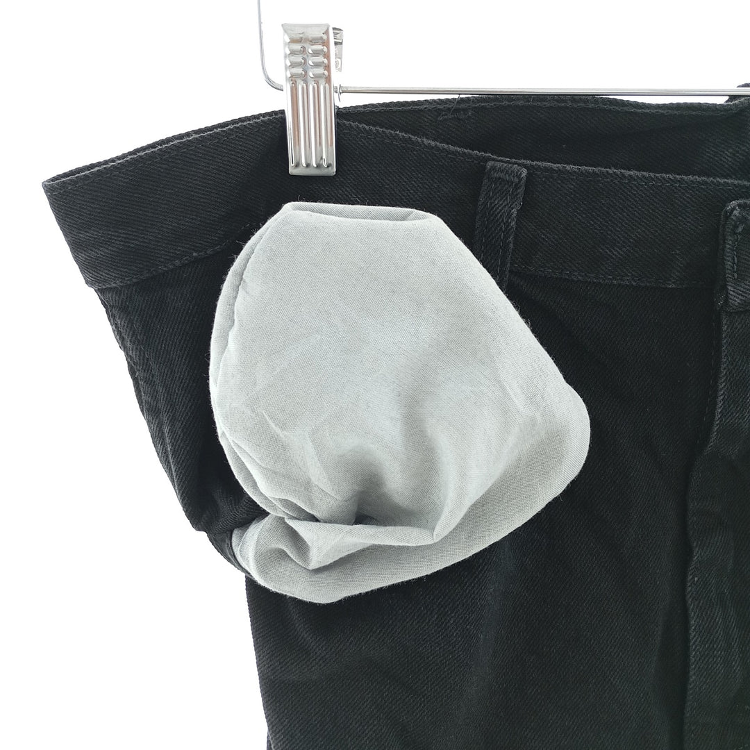 Rustler Black Denim Straight Denim Pants for Men, W37 cotton black type Vintage Second Hand