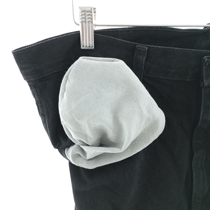 Rustler Black Denim Straight Denim Pants for Men, W37 cotton black type Vintage Second Hand