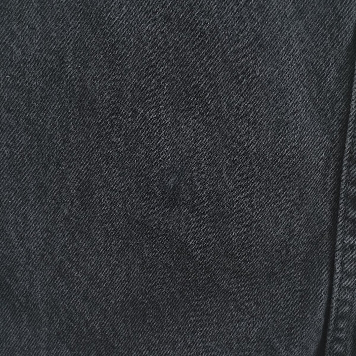 Rustler Black Denim Straight Denim Pants for Men, W34 equivalent cotton black type Vintage Second Hand