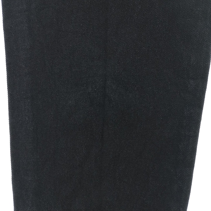 Rustler Black Denim Straight Denim Pants for Men, W32 equivalent cotton black type Vintage Second Hand