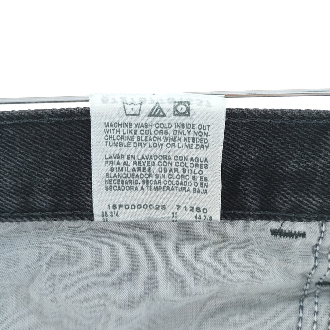 Rustler Black Denim Straight Denim Pants for Men, W34 equivalent cotton black type Vintage Second Hand
