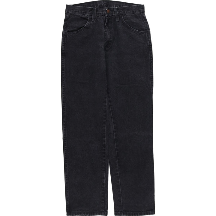 Rustler Black Denim Straight Denim Pants for Men, W29 cotton black type Vintage Second Hand