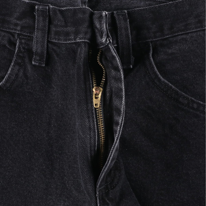 Rustler Black Denim Straight Denim Pants for Men, W29 cotton black type Vintage Second Hand