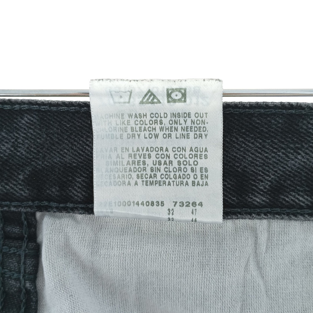 Rustler Black Denim Straight Denim Pants for Men, W36 cotton black type Vintage Second Hand