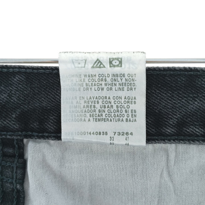 Rustler Black Denim Straight Denim Pants for Men, W36 cotton black type Vintage Second Hand