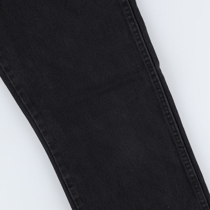 Rustler Black Denim Straight Denim Pants for Men, W33 equivalent cotton black type Vintage Second Hand
