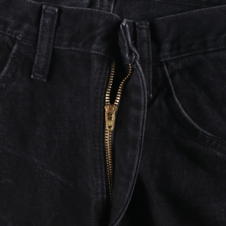 Rustler Black Denim Straight Denim Pants for Men, W30 equivalent cotton black type Vintage Second Hand