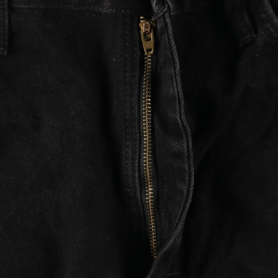 Rustler Black Denim Straight Denim Pants for Men, W36 cotton black type Vintage Second Hand
