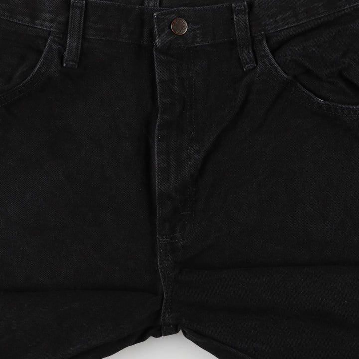 Rustler Black Denim Straight Denim Pants for Men, W36 cotton black type Vintage Second Hand