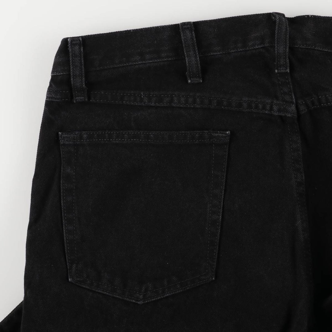 Rustler Black Denim Straight Denim Pants for Men, W36 cotton black type Vintage Second Hand