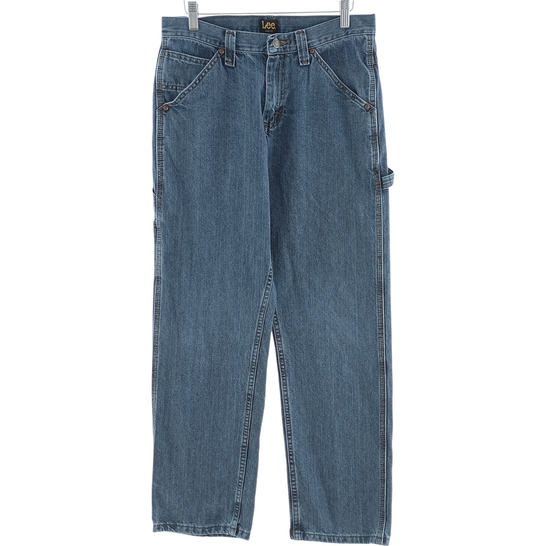 Lee LOOSE FIT denim painter pants for men, equivalent to w30 cotton blue type Vintage Second Hand