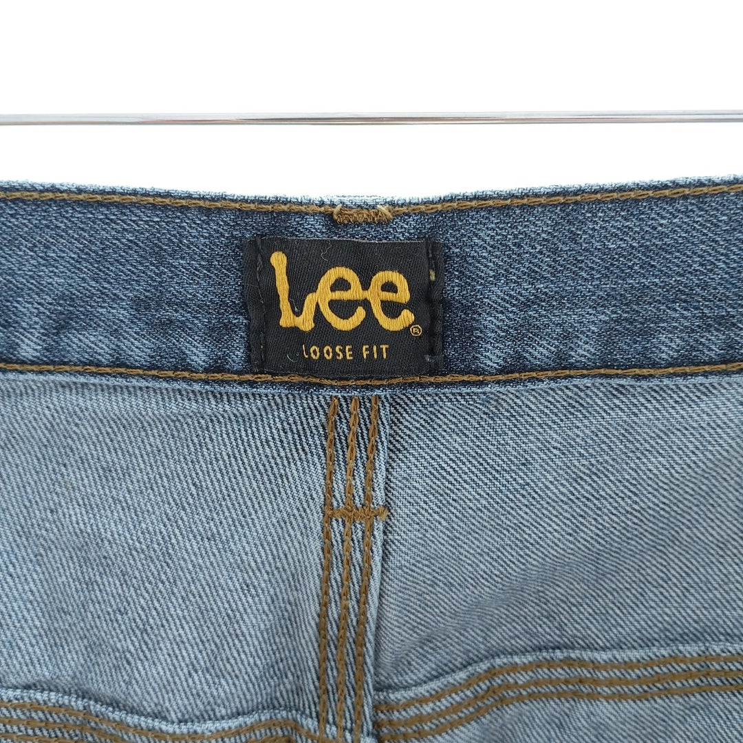Lee LOOSE FIT denim painter pants for men, equivalent to w30 cotton blue type Vintage Second Hand