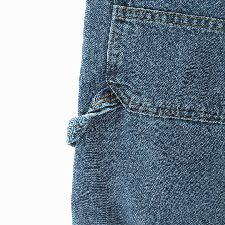 Lee LOOSE FIT denim painter pants for men, equivalent to w30 cotton blue type Vintage Second Hand