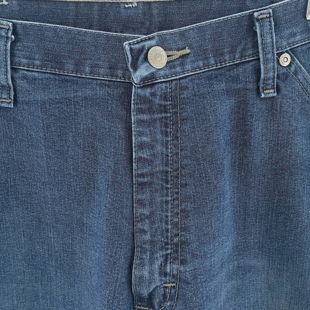 00'S Wrangler CARPENTER denim painter pants for men, equivalent to W34 cotton blue type Vintage Second Hand