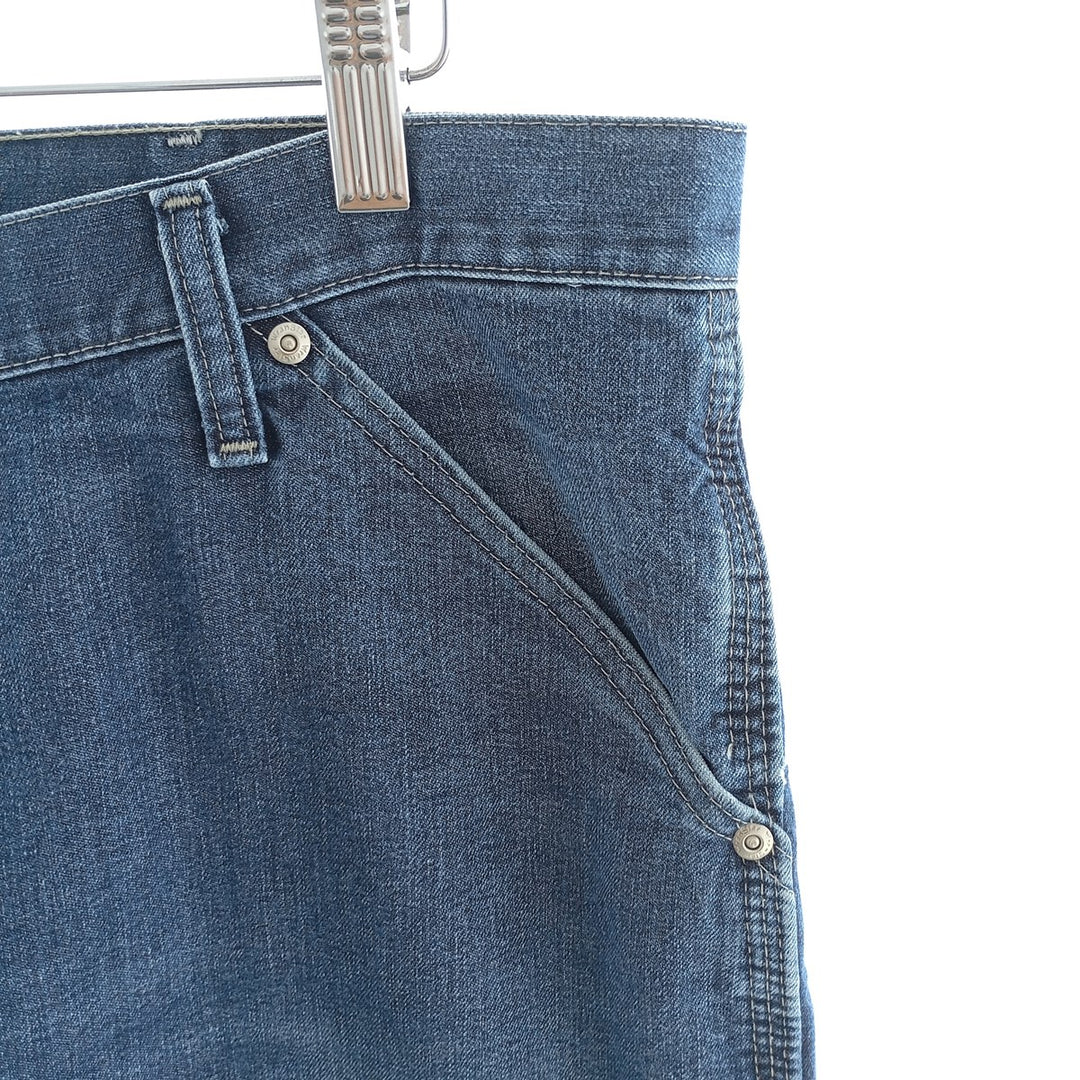 00'S Wrangler CARPENTER denim painter pants for men, equivalent to W34 cotton blue type Vintage Second Hand