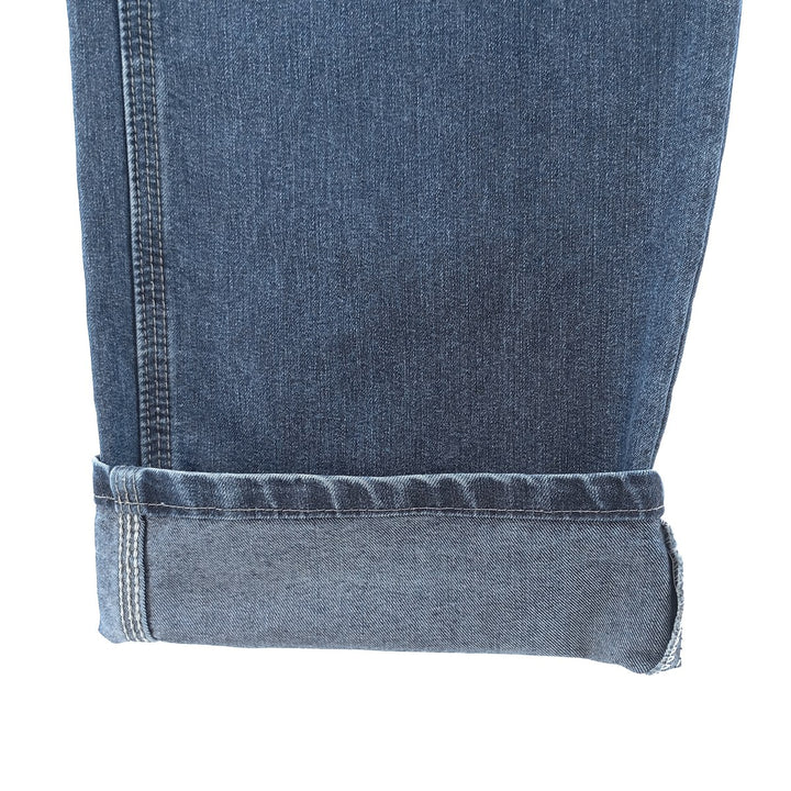 00'S Wrangler CARPENTER denim painter pants for men, equivalent to W34 cotton blue type Vintage Second Hand