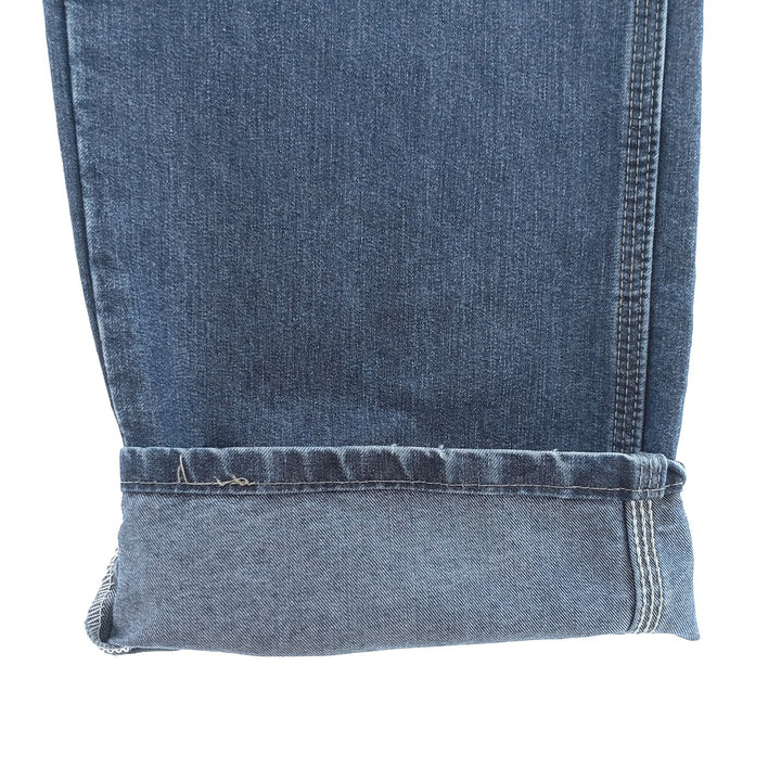 00'S Wrangler CARPENTER denim painter pants for men, equivalent to W34 cotton blue type Vintage Second Hand
