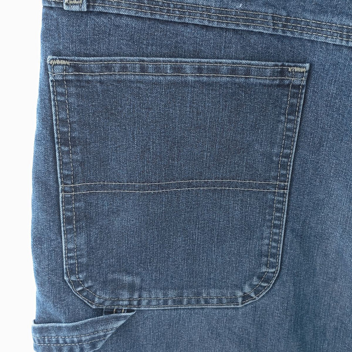 00'S Wrangler CARPENTER denim painter pants for men, equivalent to W34 cotton blue type Vintage Second Hand