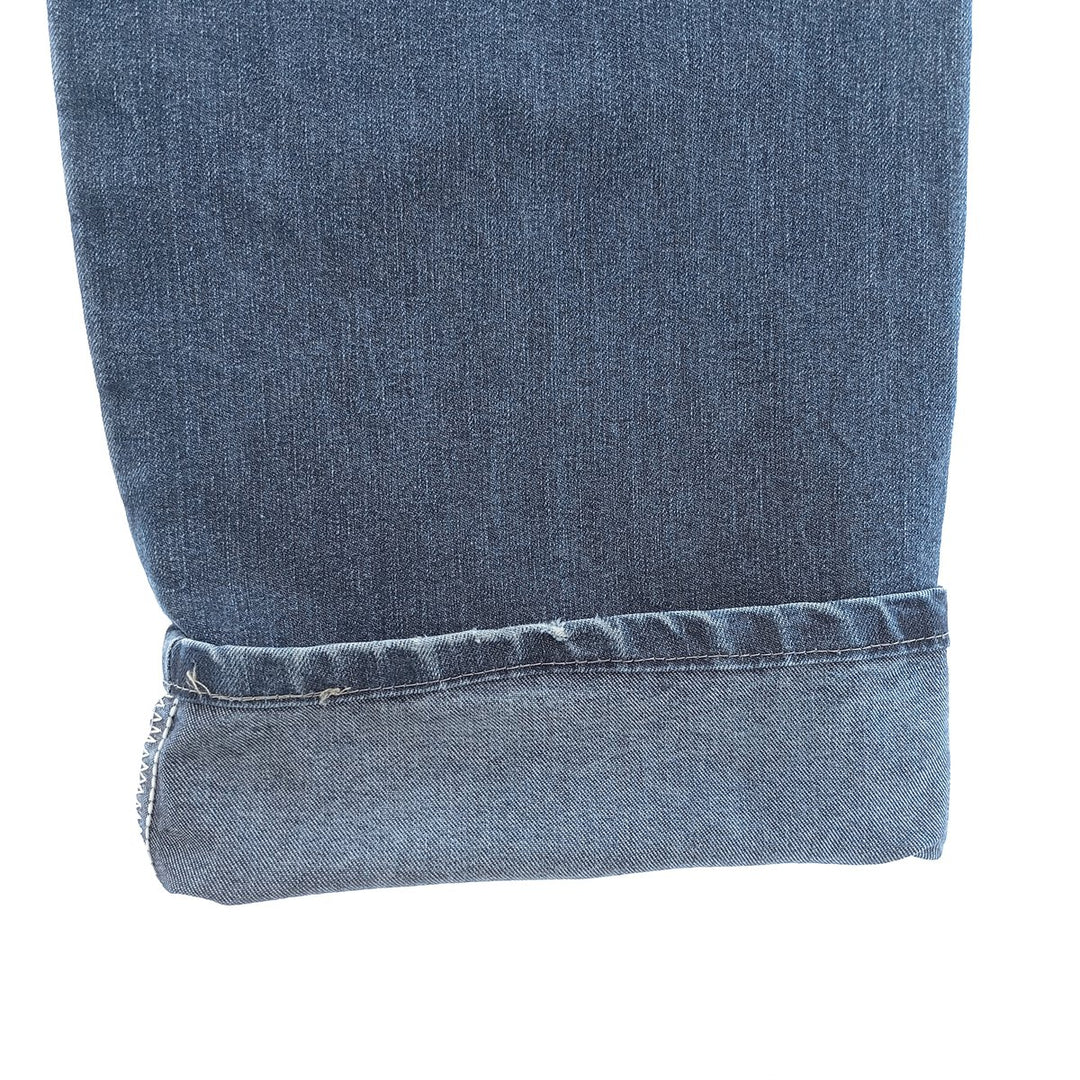 00'S Wrangler CARPENTER denim painter pants for men, equivalent to W34 cotton blue type Vintage Second Hand
