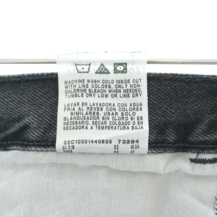 Rustler Black Denim Straight Denim Pants for Men, W30 equivalent cotton black type Vintage Second Hand