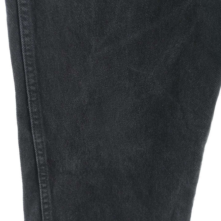 Rustler Black Denim Tapered Denim Pants, Men's Size 34 cotton black type Vintage Second Hand