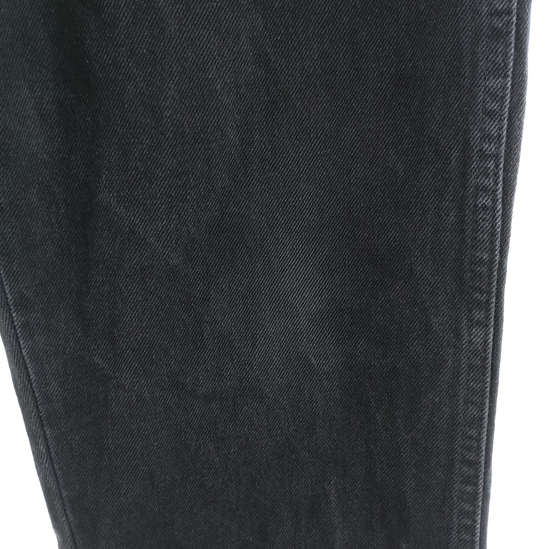 Rustler Black Denim Tapered Denim Pants, Men's Size 34 cotton black type Vintage Second Hand